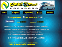 Tablet Screenshot of clsbrasiltransportes.com.br